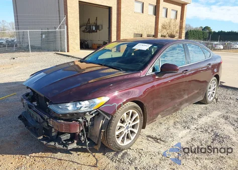 2017 Ford Fusion Se из США, поврежденный, VIN 3FA6P0H74HR102202